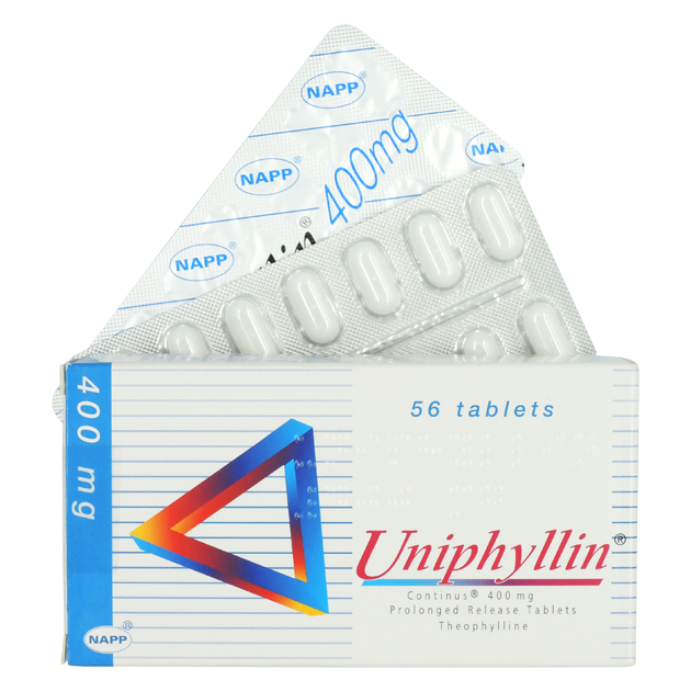 Uniphyllin Continus Tablets 400 mg